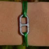 Vert/Argenté